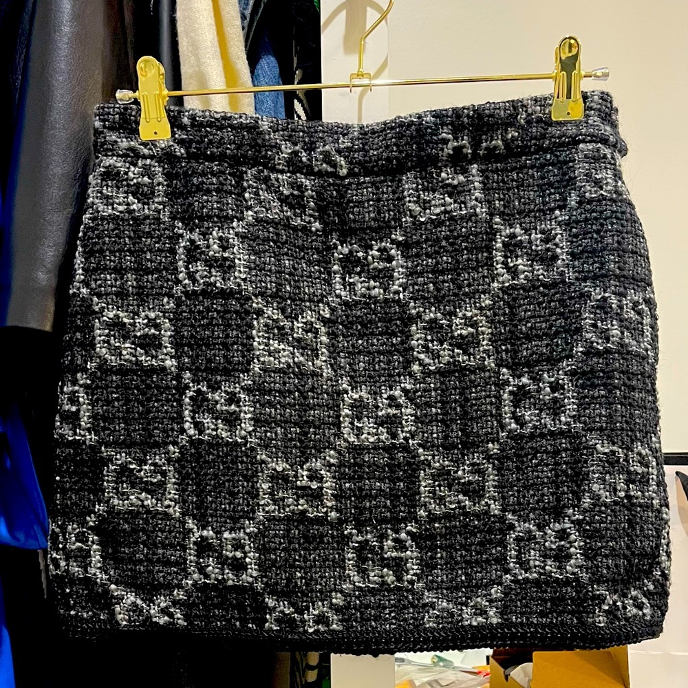 Gucci Tweed Skirt
